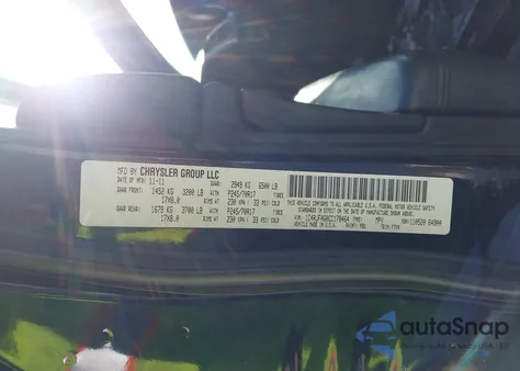 2012 Jeep Grand Cherokee Laredo from USA, damaged, VIN 1C4RJFAG0CC178464